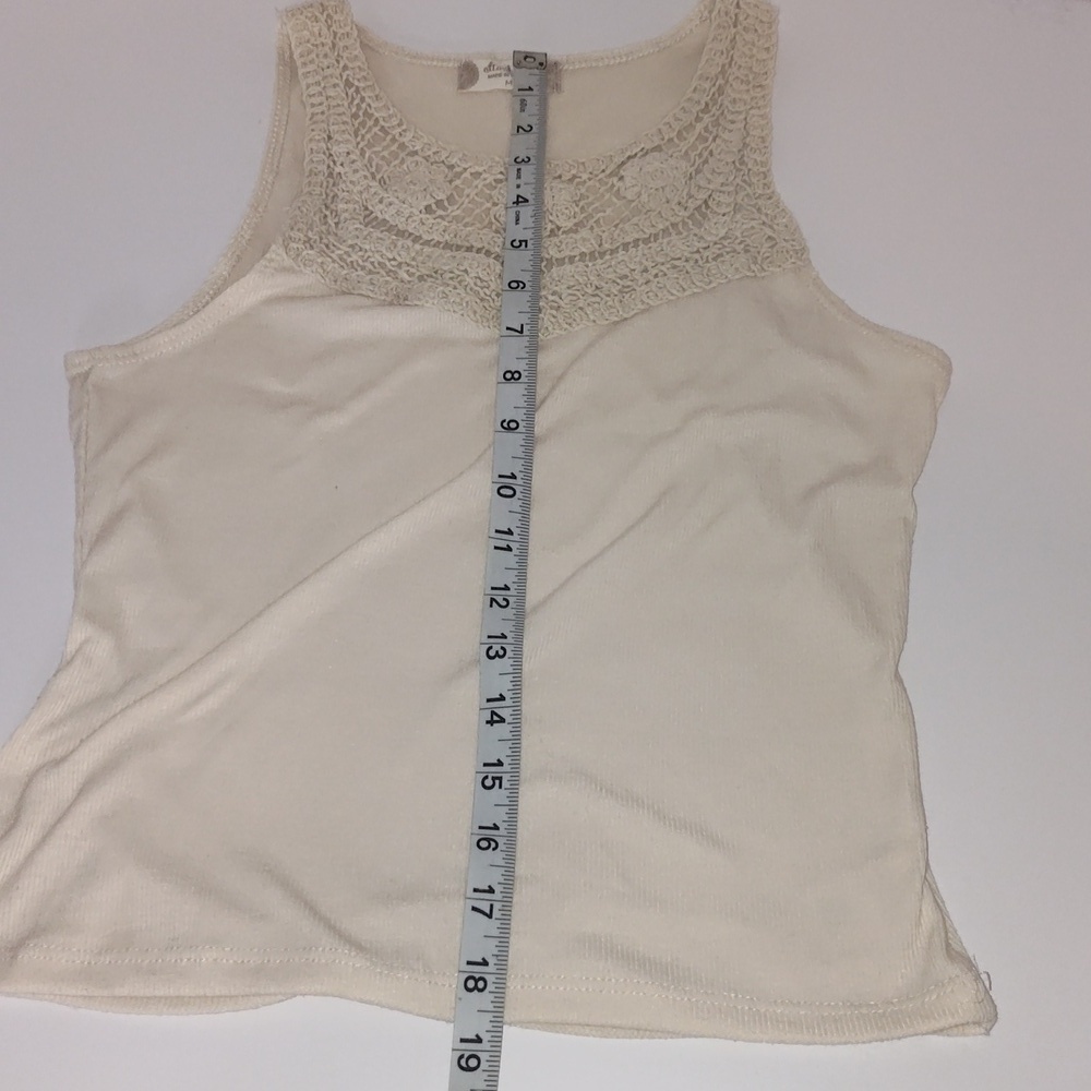 Altar"d state Knit Top Tank Cream Size Medium - Picture 10 of 10